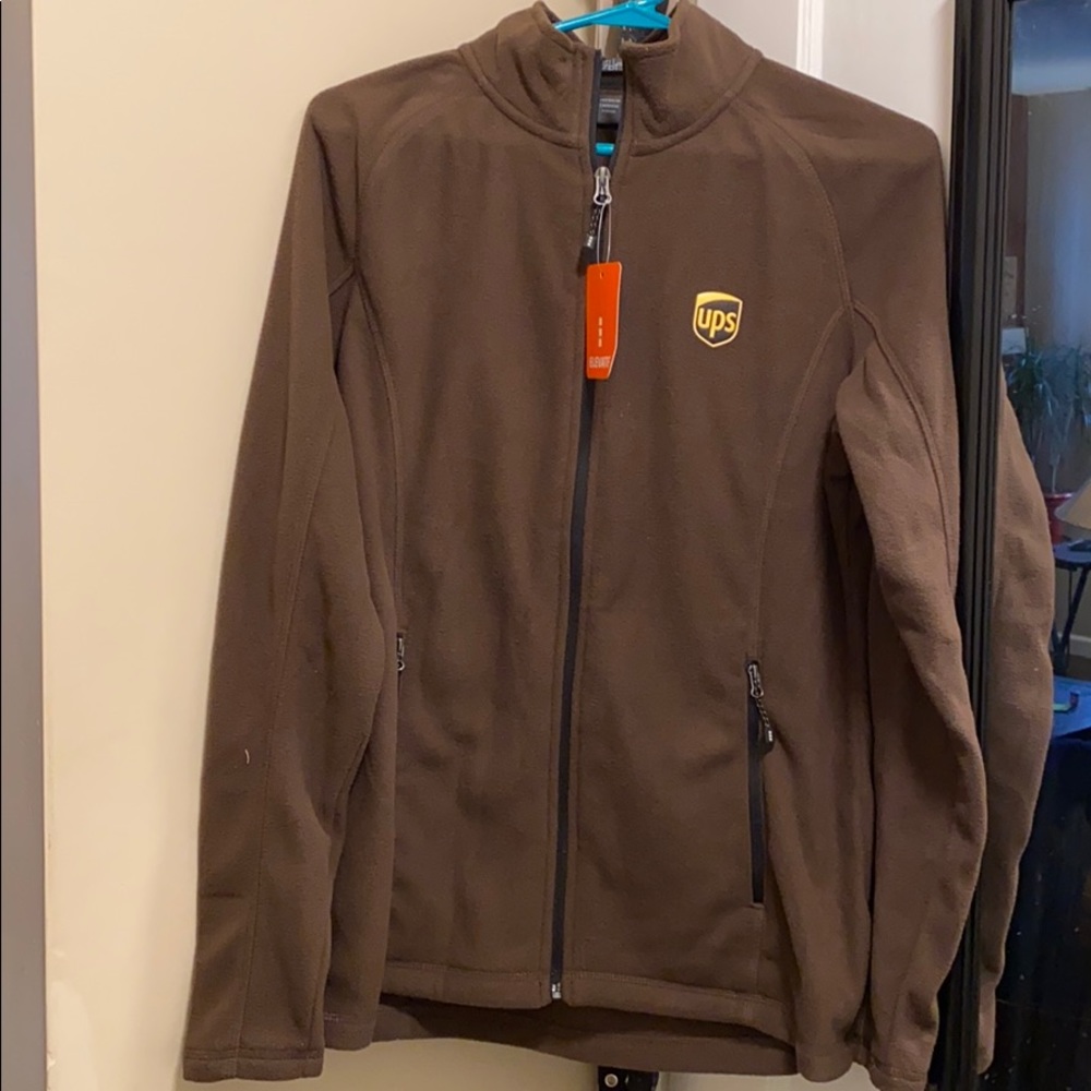 UPS fleece jacket